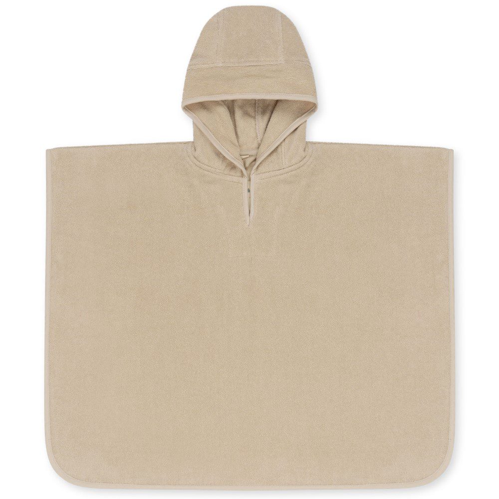 Terry Poncho Embroidery | Lemon