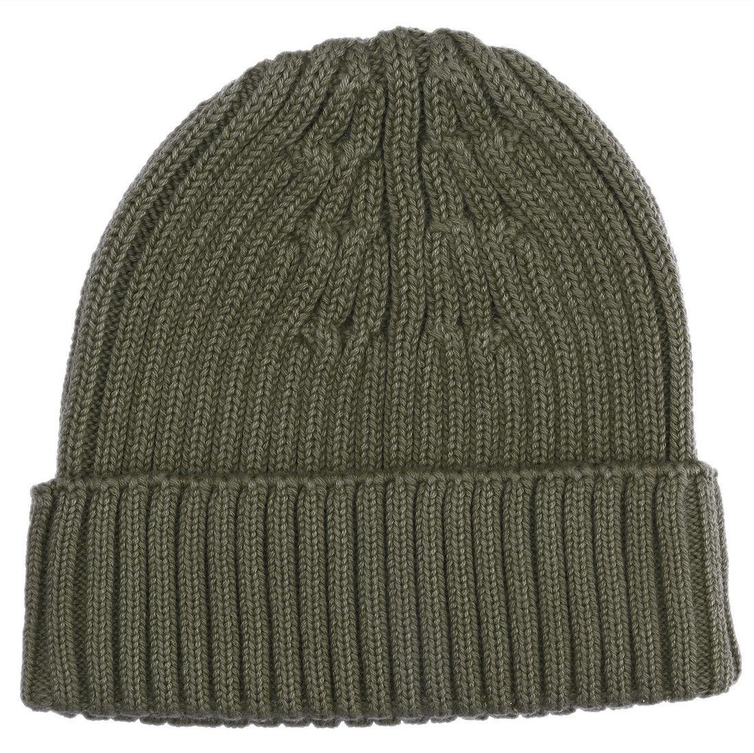 Organic Rib Knit Beanie | Forest