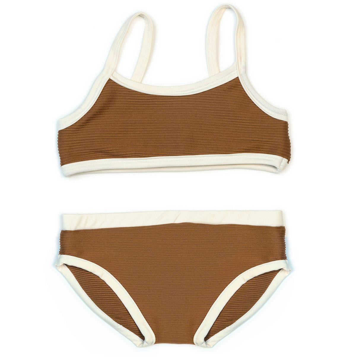 Two Piece Swimsuit Pecan