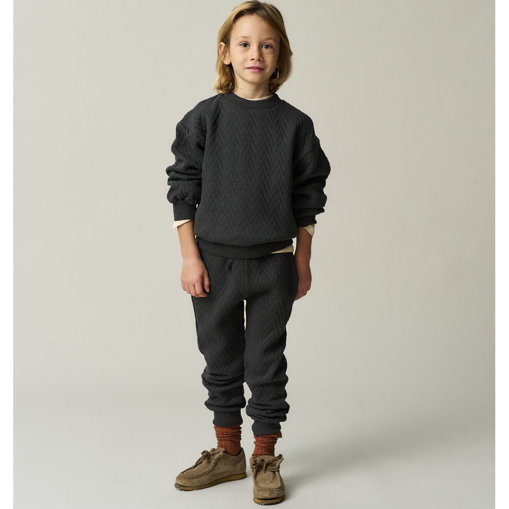 Quilted Zigzag sweatshirt & Pants