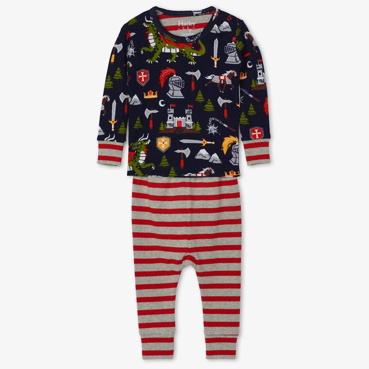 Knights & Dragons Baby Pajama Set