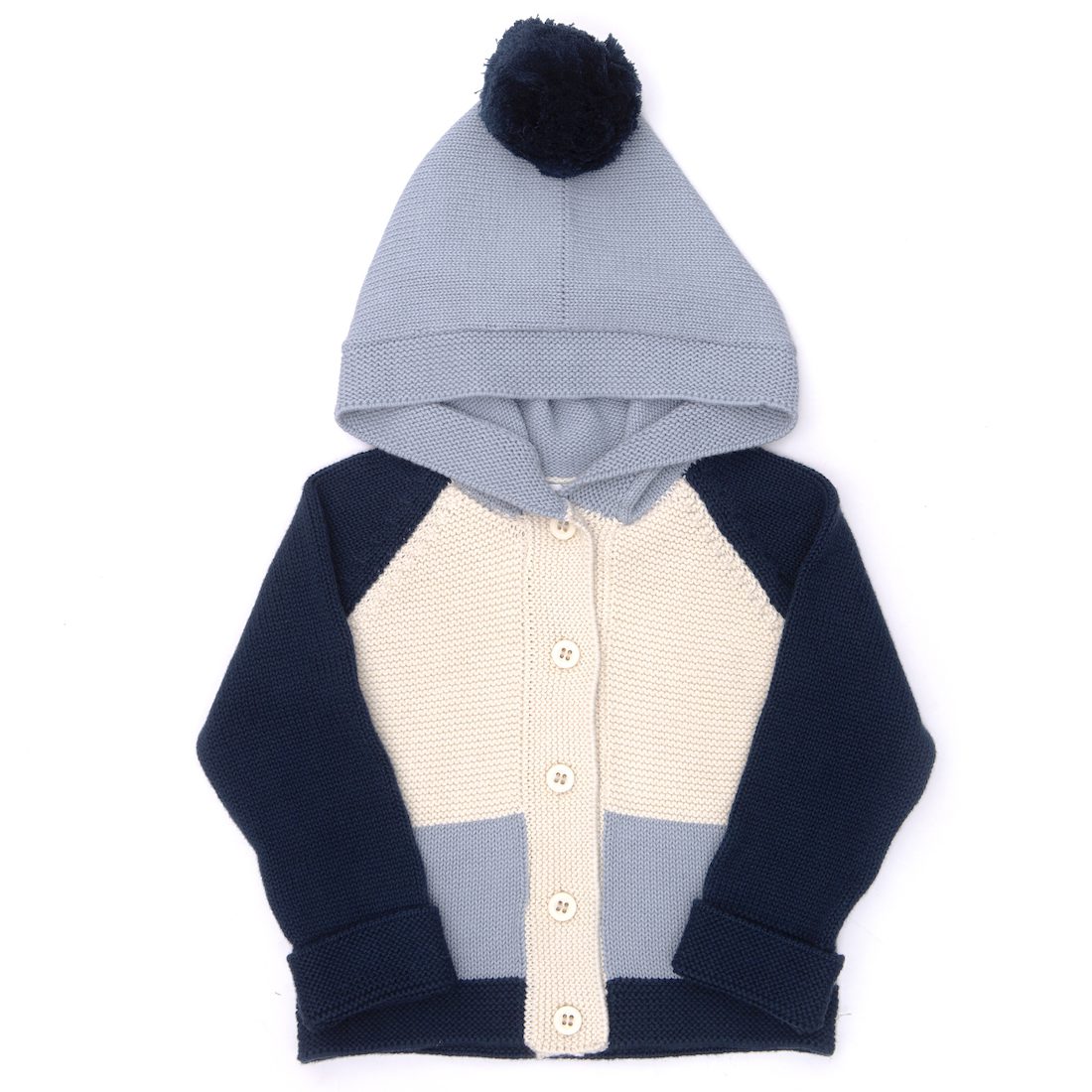 Knitted Block Cardigan & Knitted Leggings