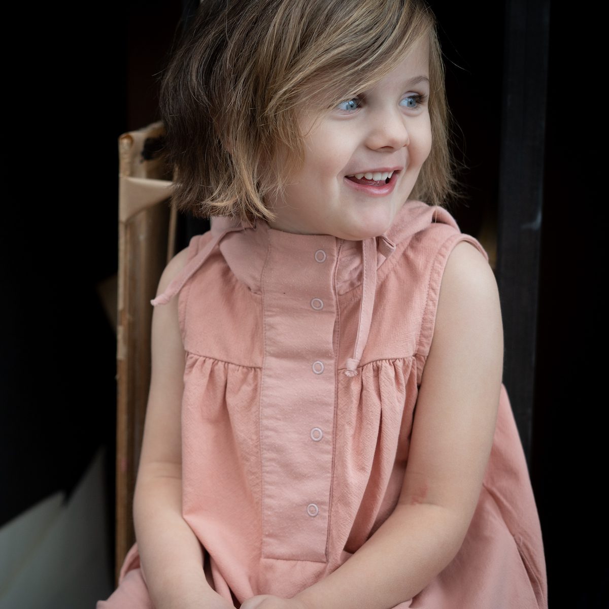 Sue Dress | Coral Blush