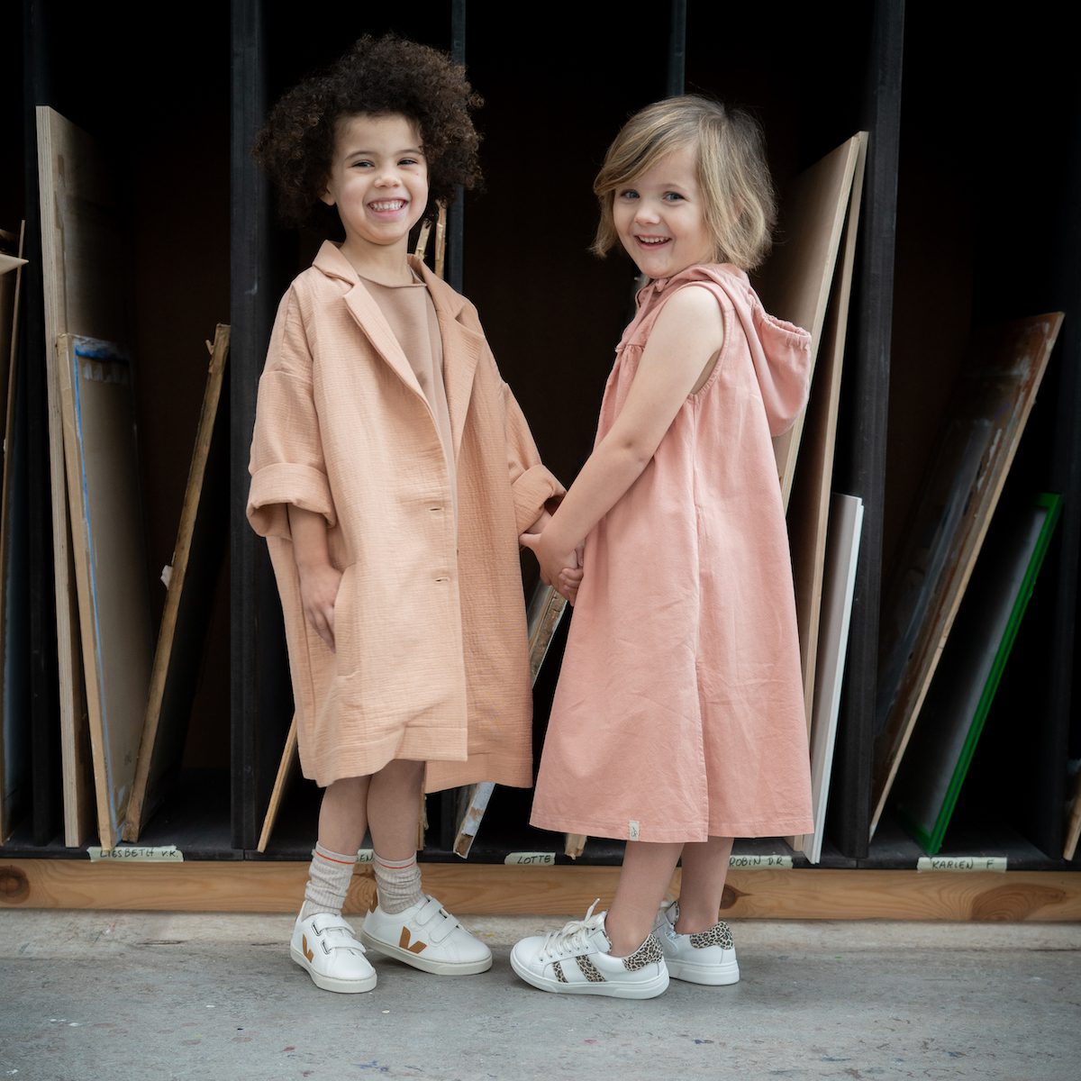 Sue Dress | Coral Blush