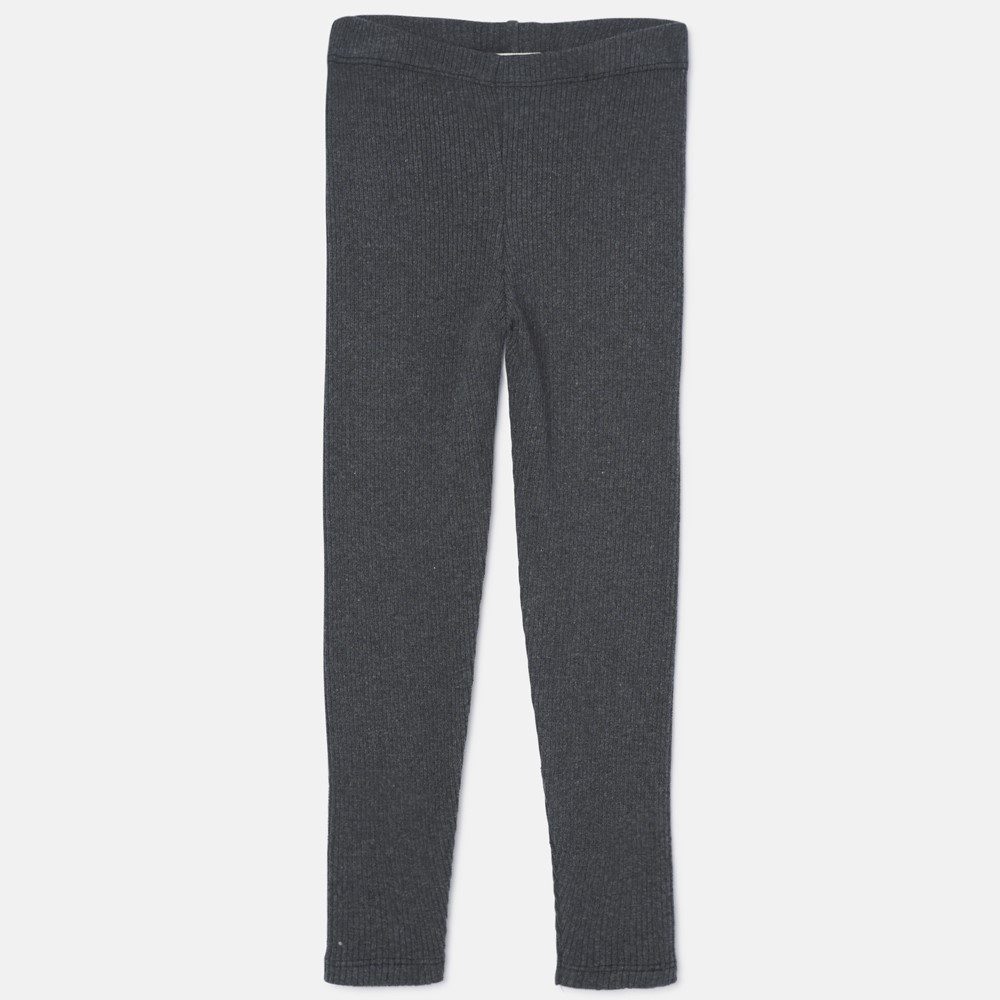 Soft Rib Knit Sweater + Leggings | Dark Grey