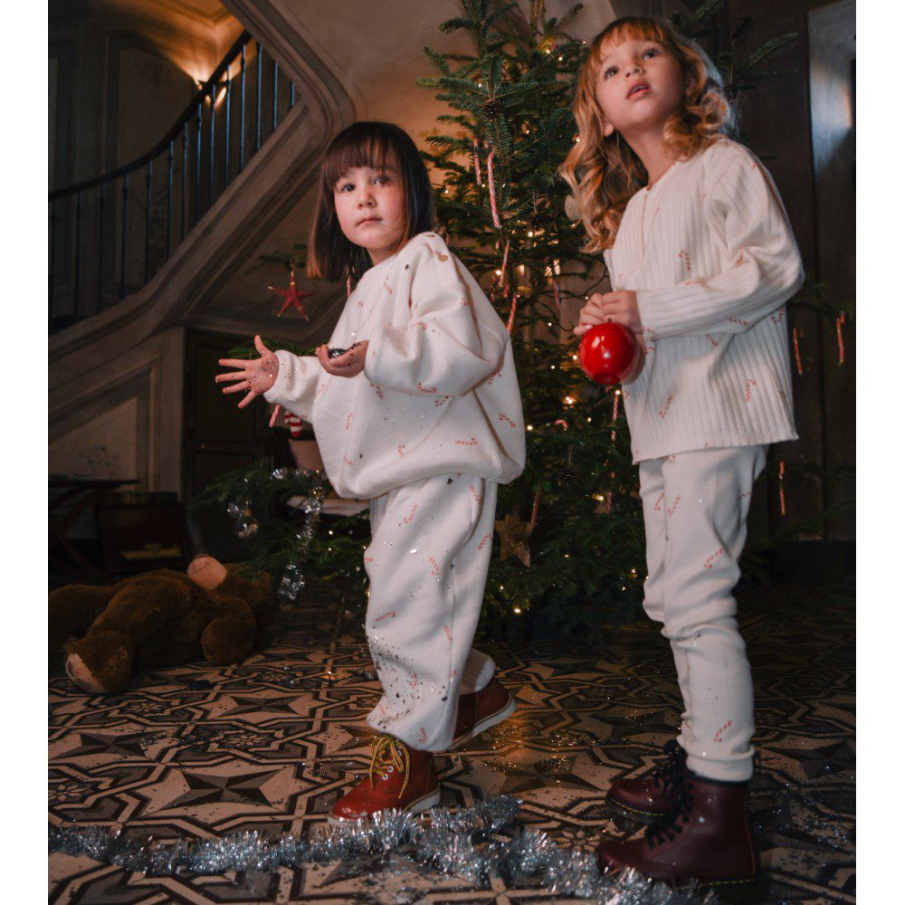 Ours Polar Sweat & Porgy Polar Pants | Candy Cane