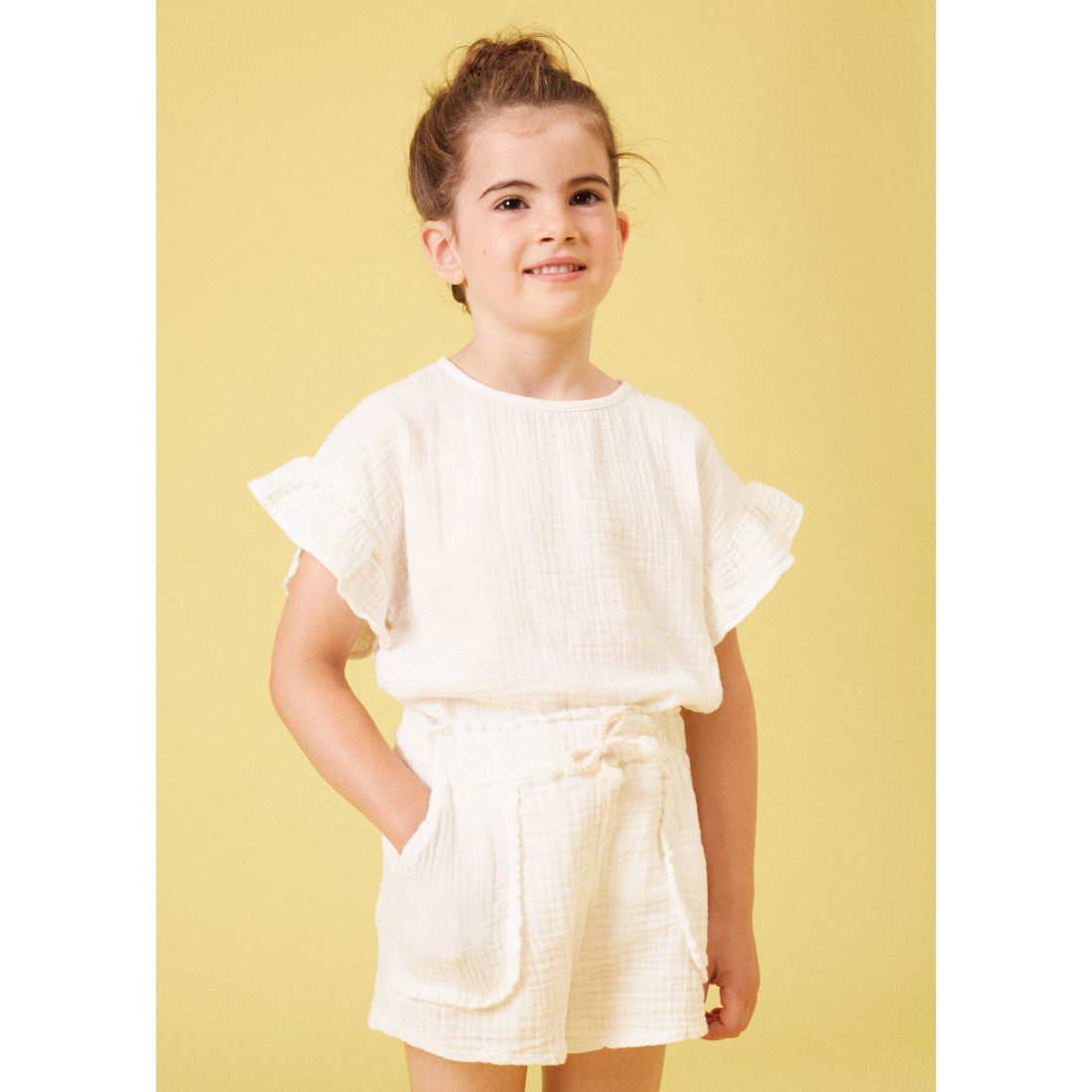 Larissa Gauze T-Shirt & Stella Gauze Shorts