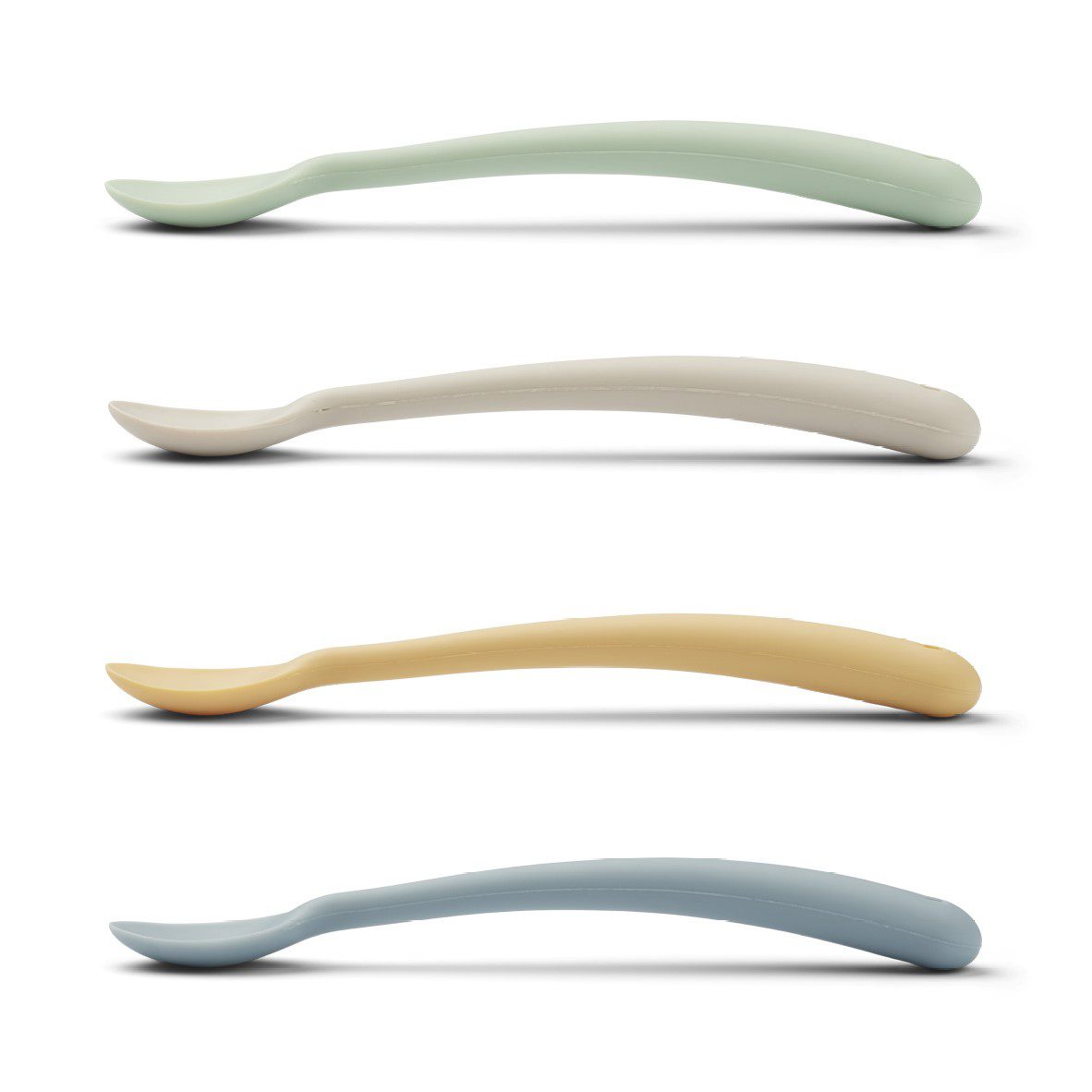 Siv Feeding Spoon 4 Pack | Dusty Mint Multi Mix