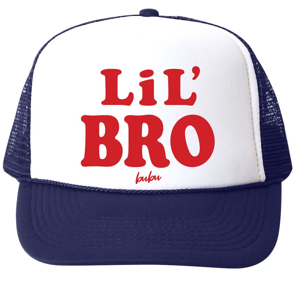 Lil Bro | Navy Red