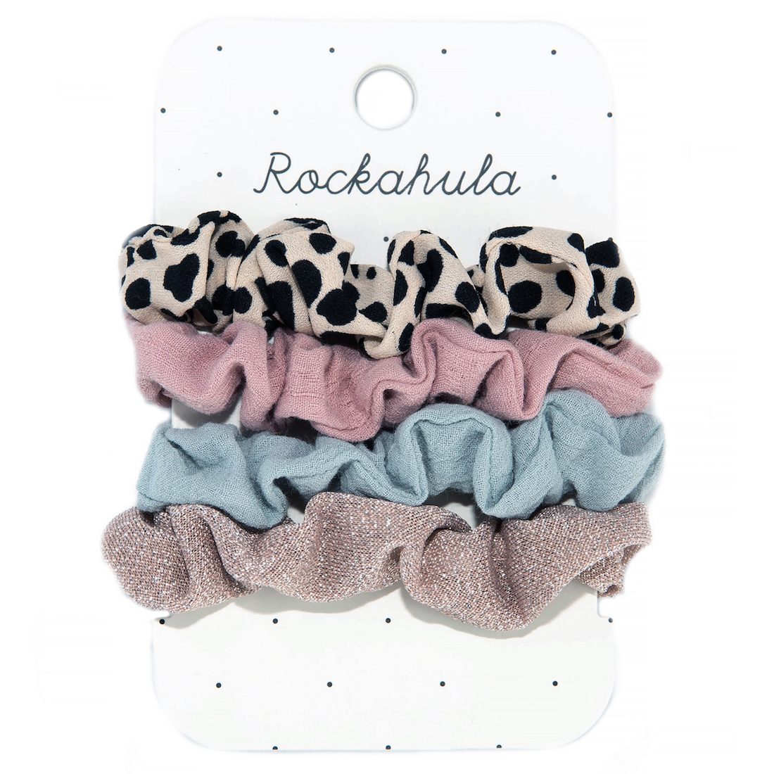 Lily Leopard Scrunchie Set