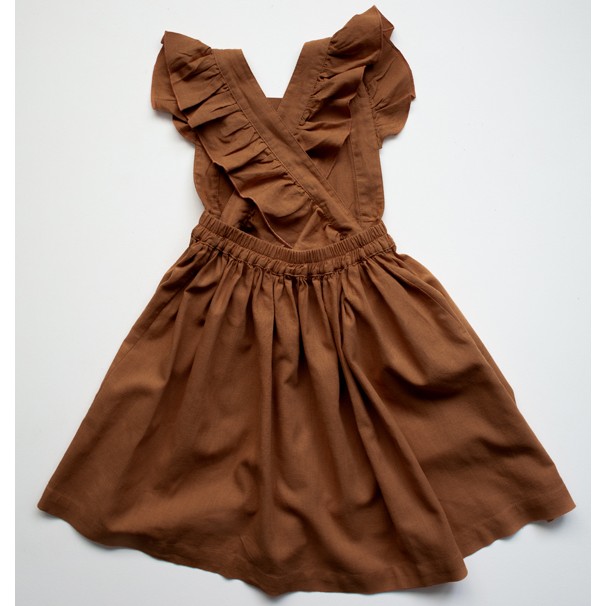 The Linen Pinafore | Rust
