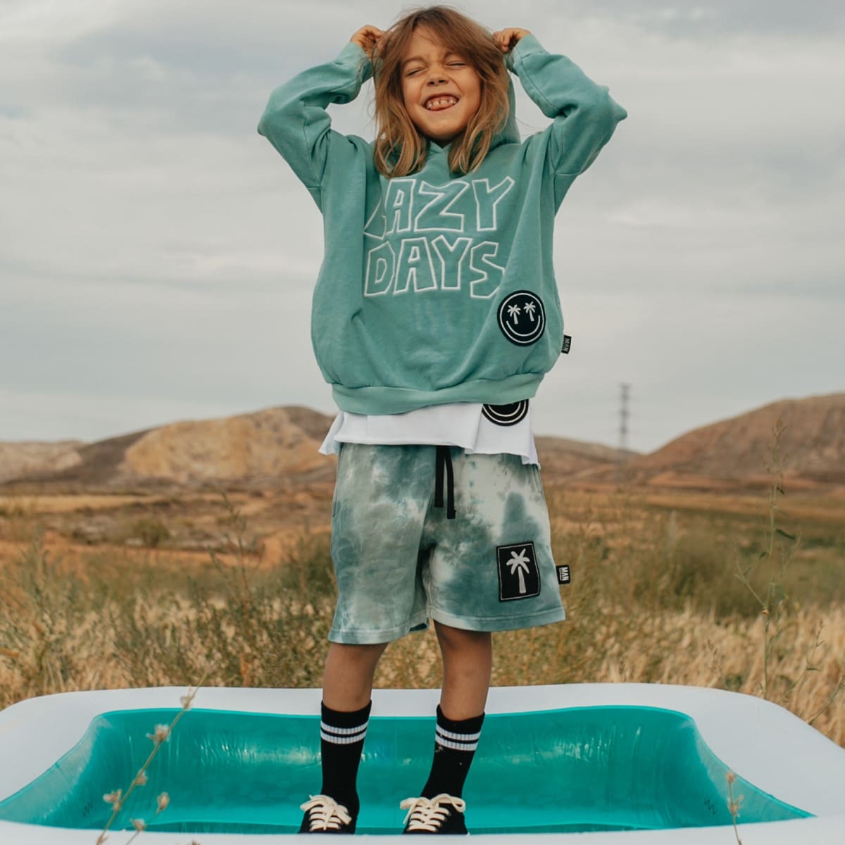 PARADISE TIE DYE Board Shorts