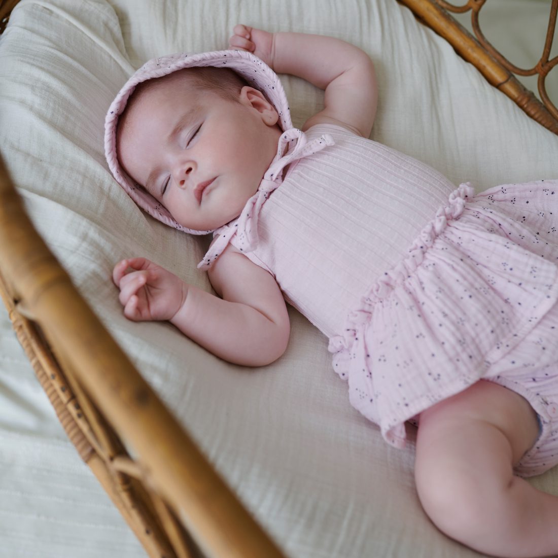 Amber Gauze Skirt Romper