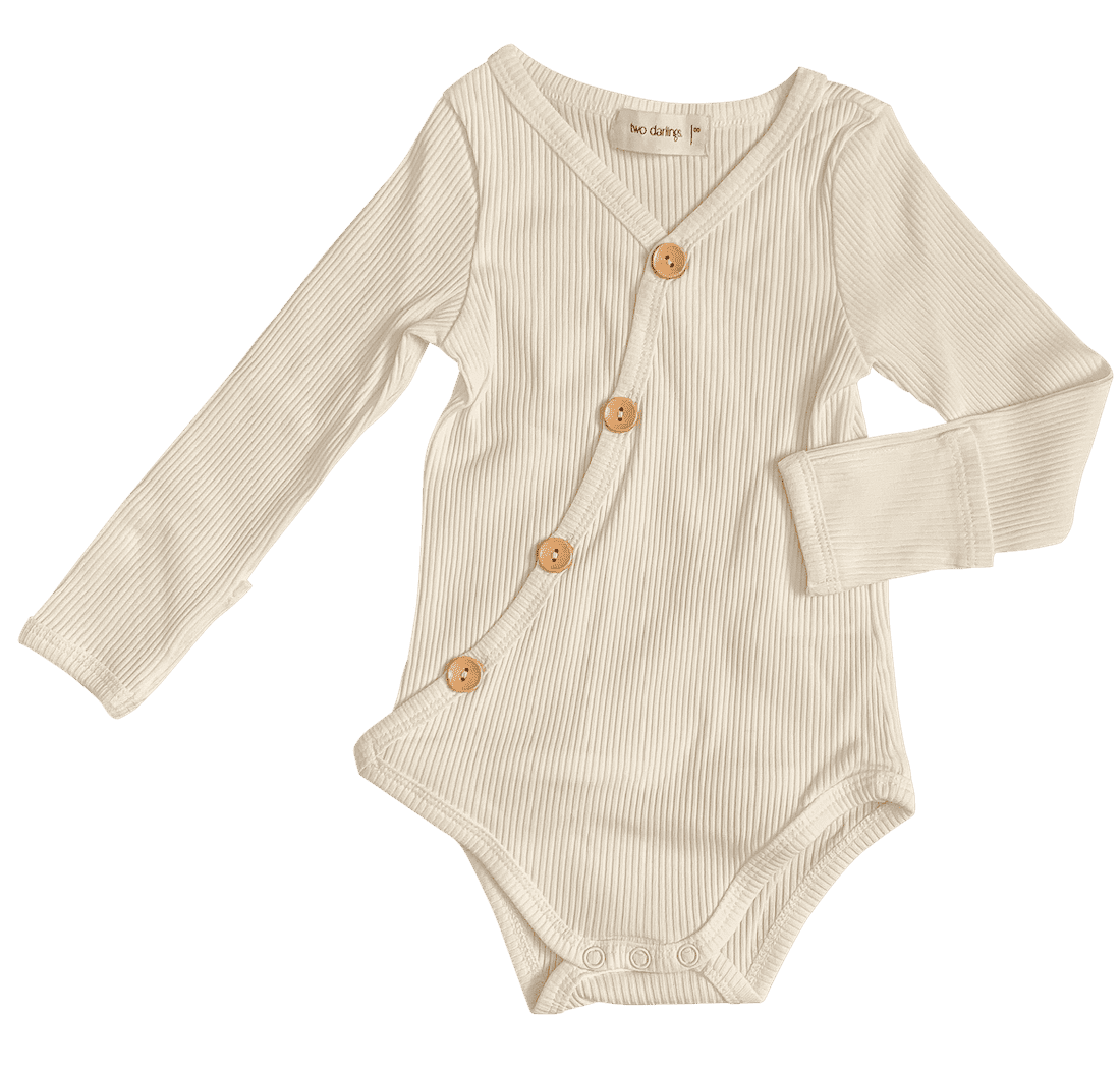 Long Sleeve Bodysuit | Milk