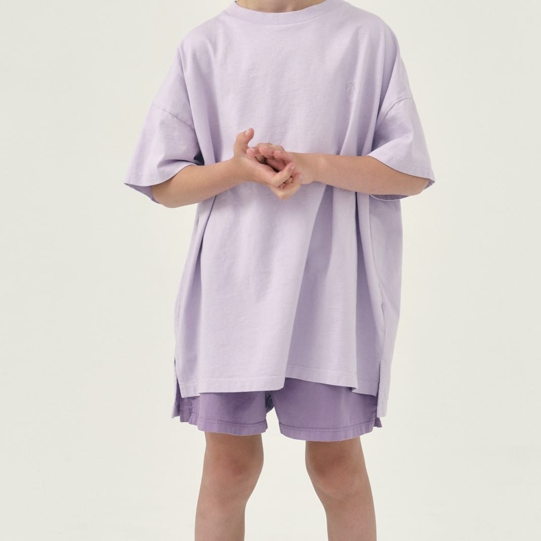 Oversized Tee | Lavender Frost