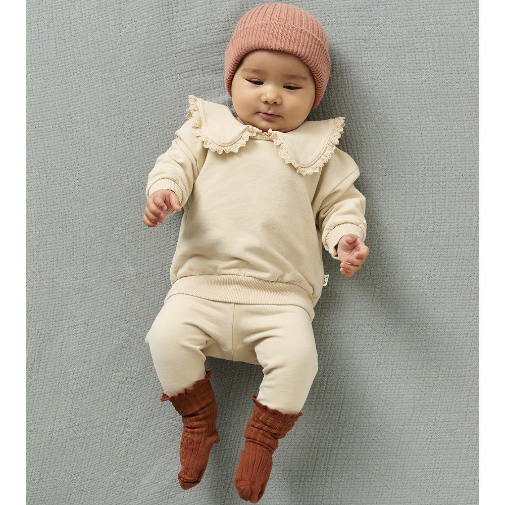 Soft-touch Ruffle Sweatshirt & Leggings