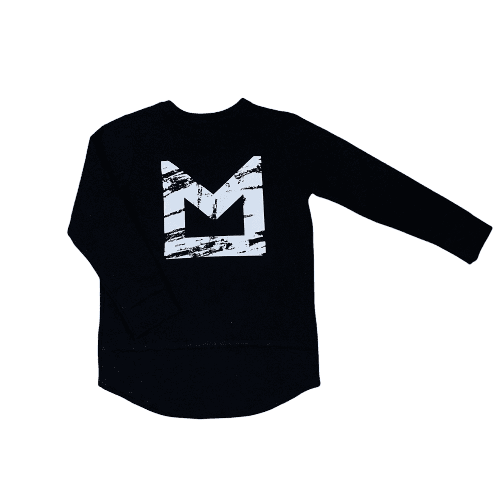 M Longsleeve Top | Black