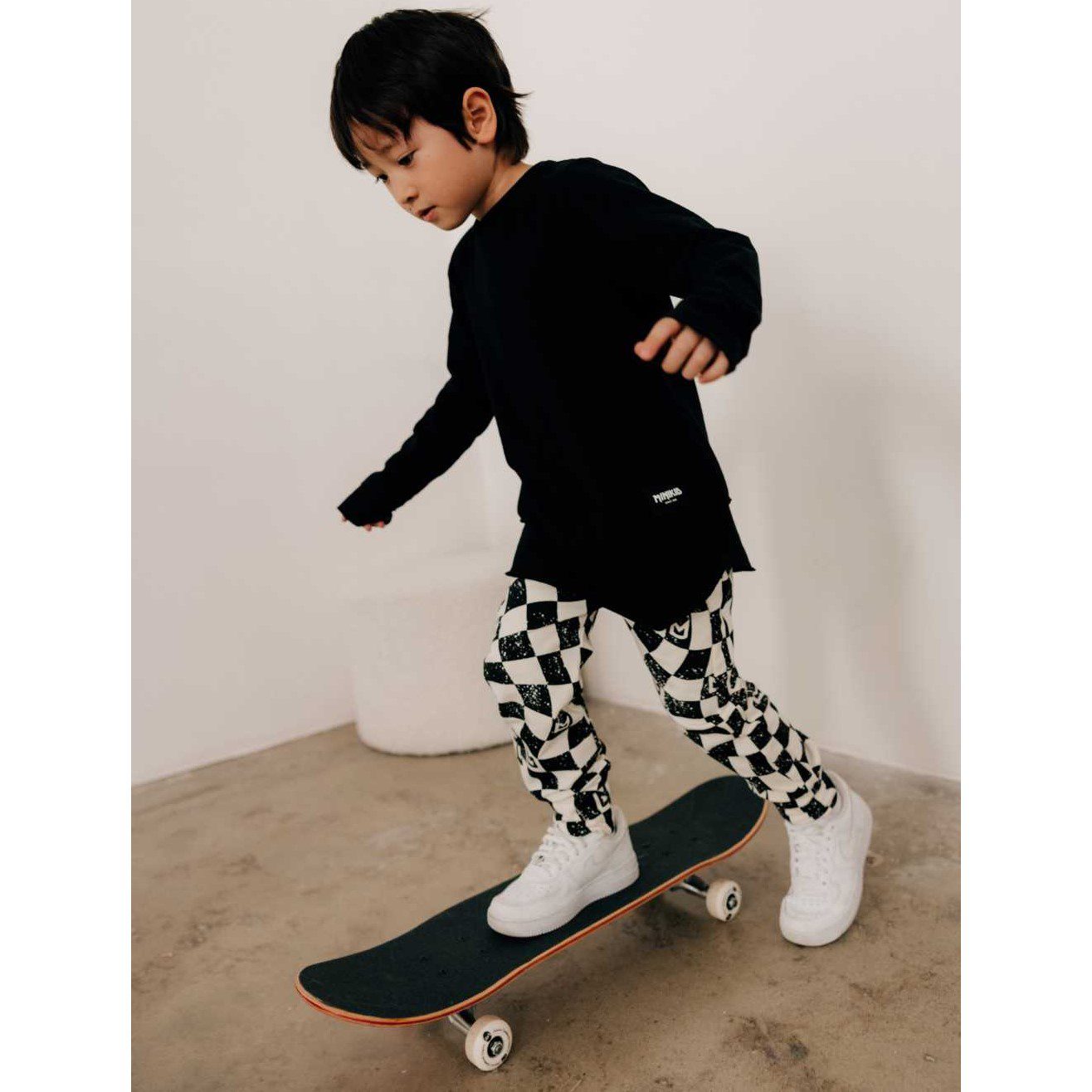 M Longsleeve Top | Black