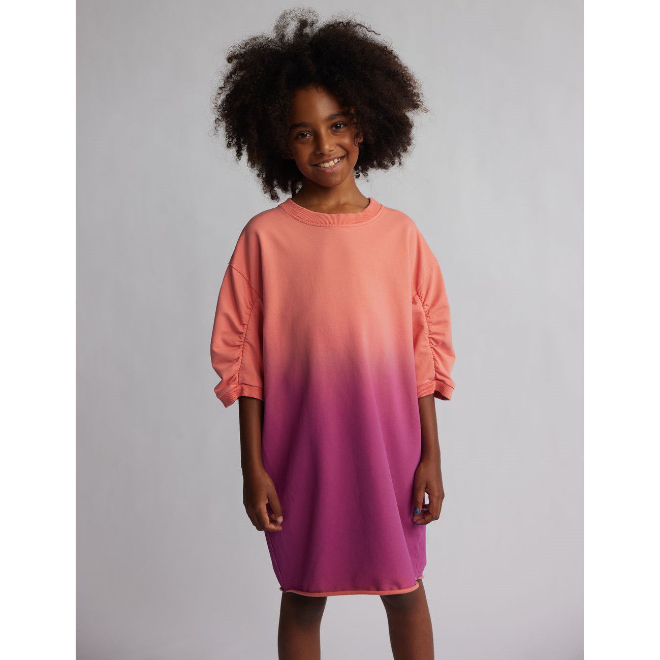 Sunset Puff T-Shirt Dress