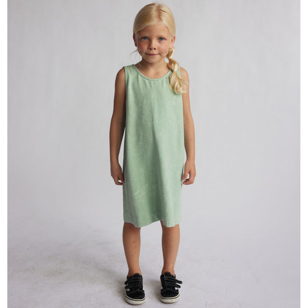 Vintage Mint V Dress