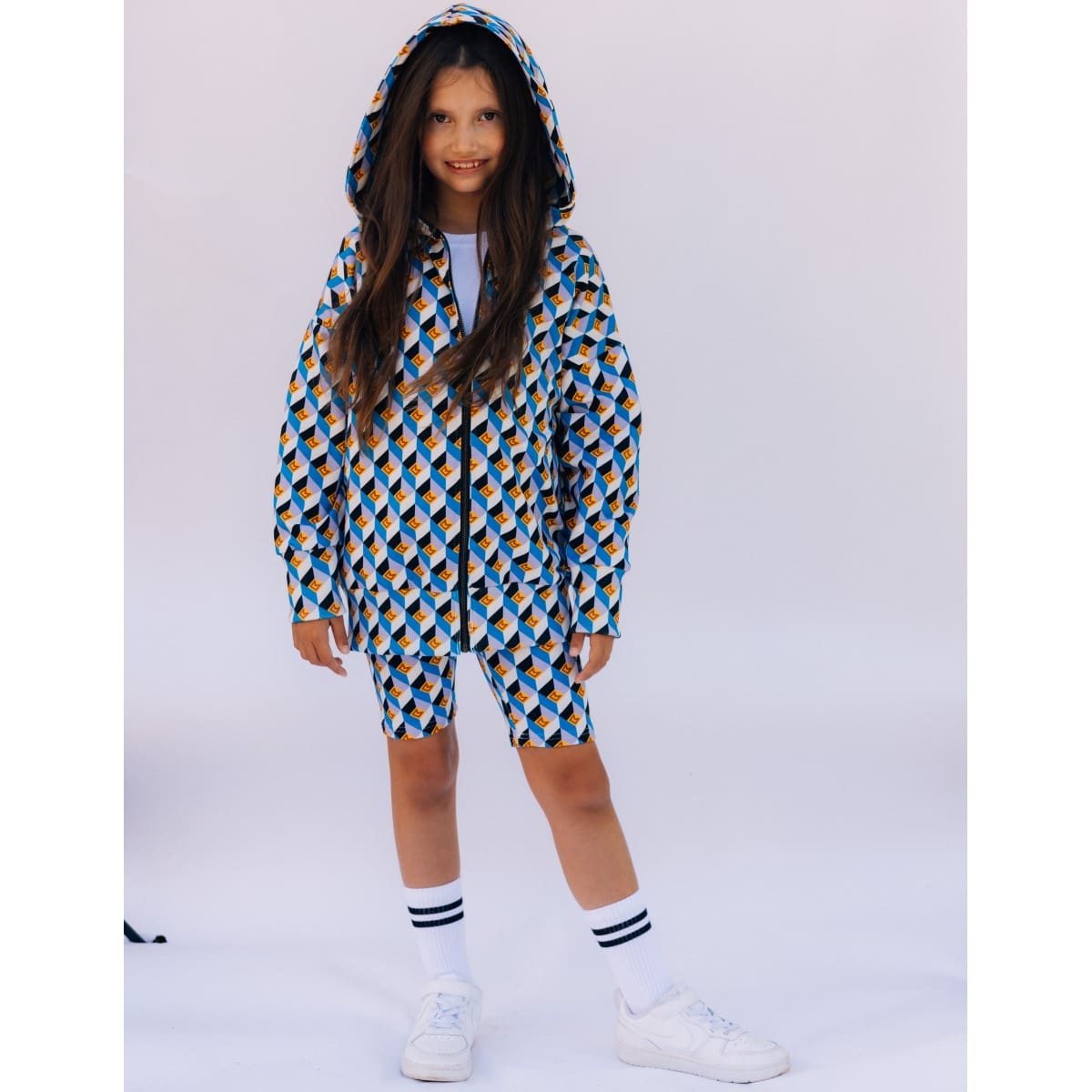 Monogram Biker Shorts