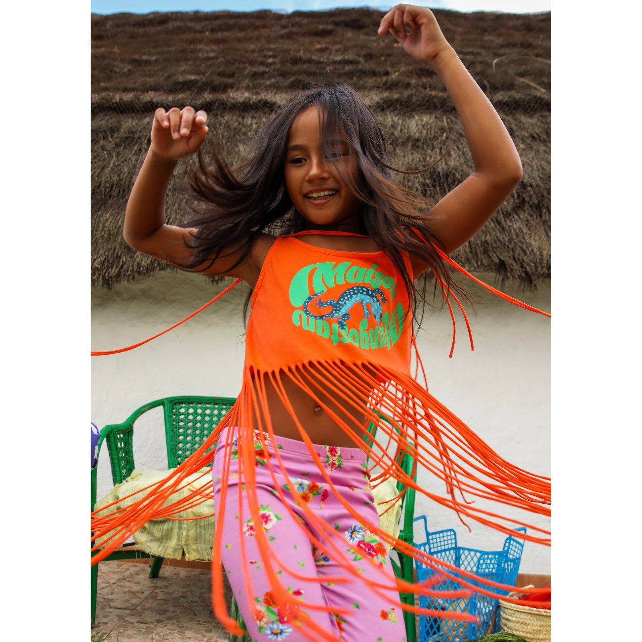 Gecko Fringes T-shirt