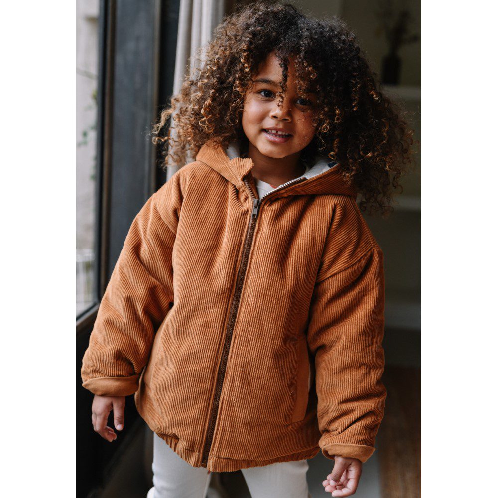 Frio Coat | Ginger Dots