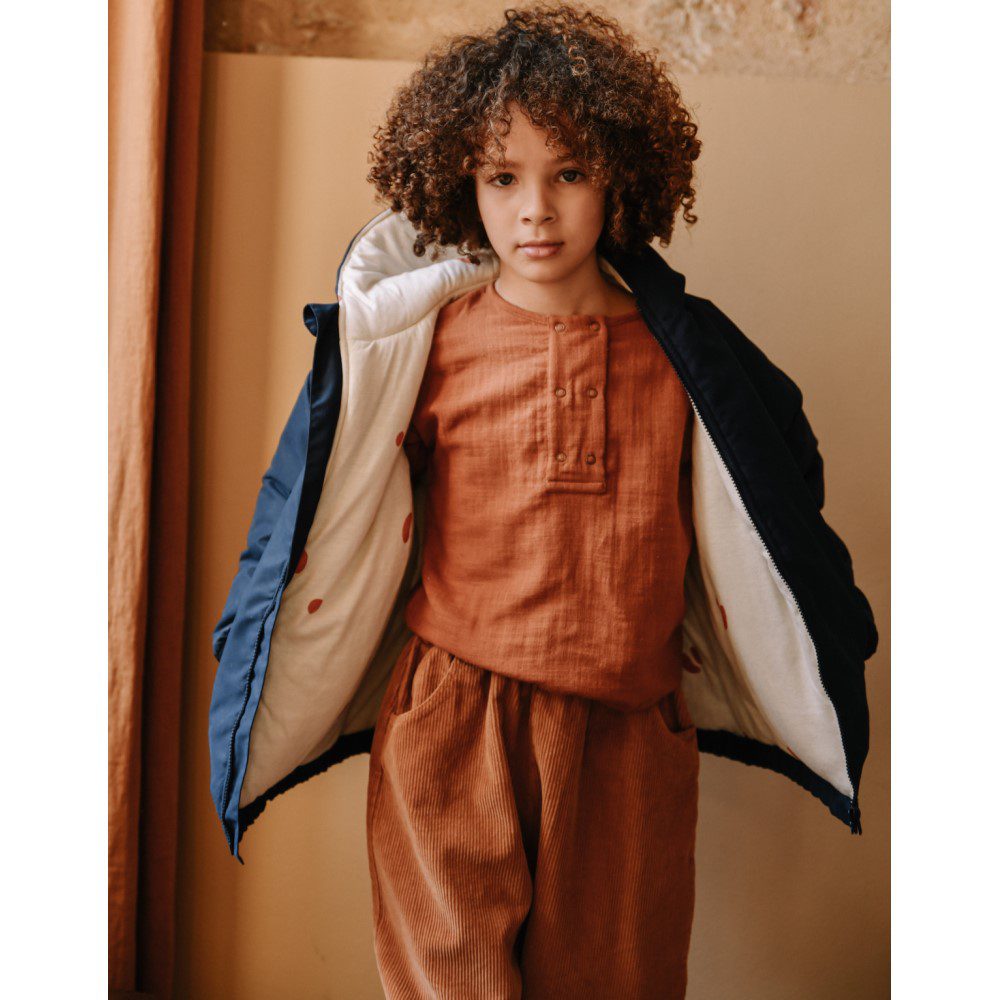 Frio Rain Coat | Blue Nights Dots