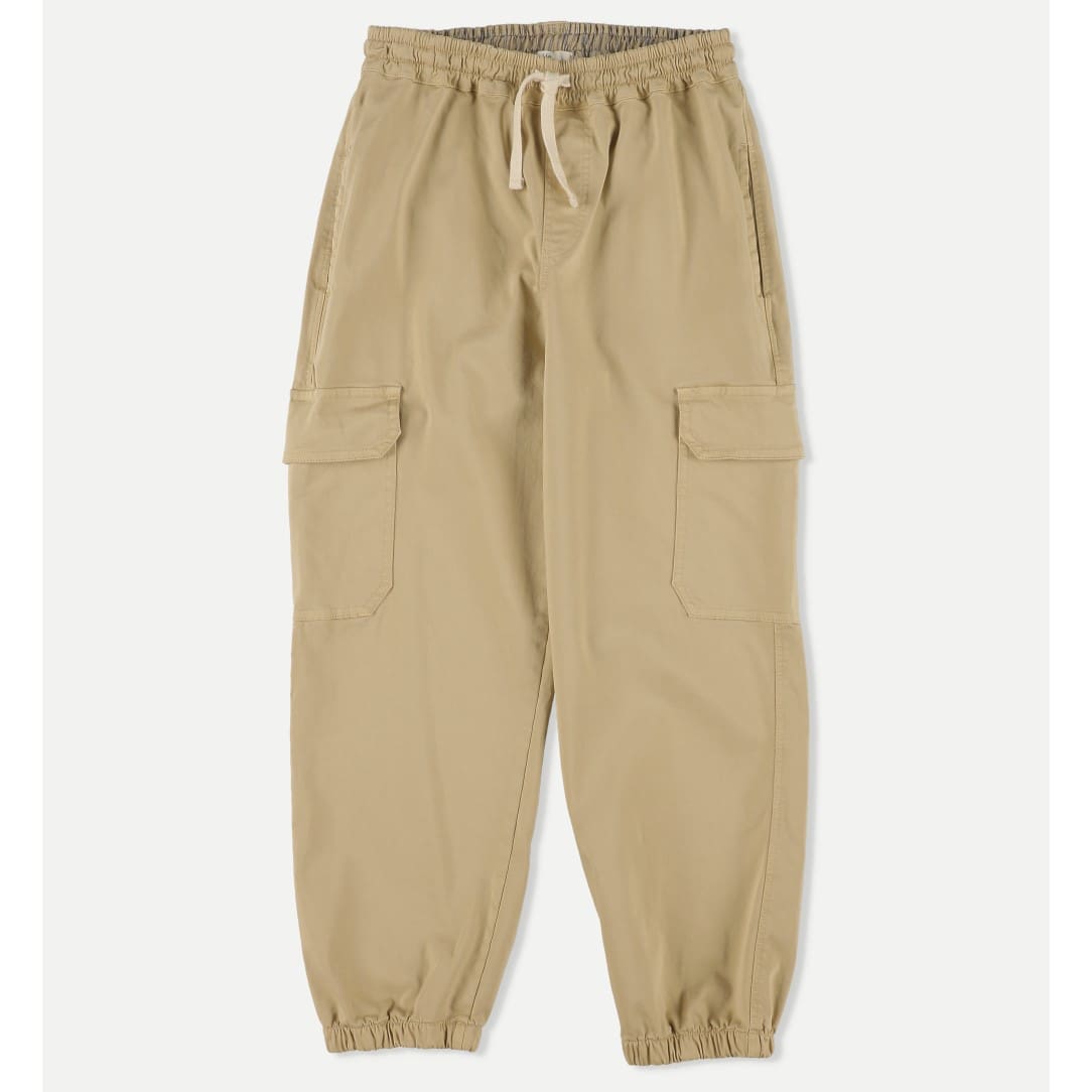 Hugo Soft Gauze Shirt & Marco Twill Pants | Ivory/Beige