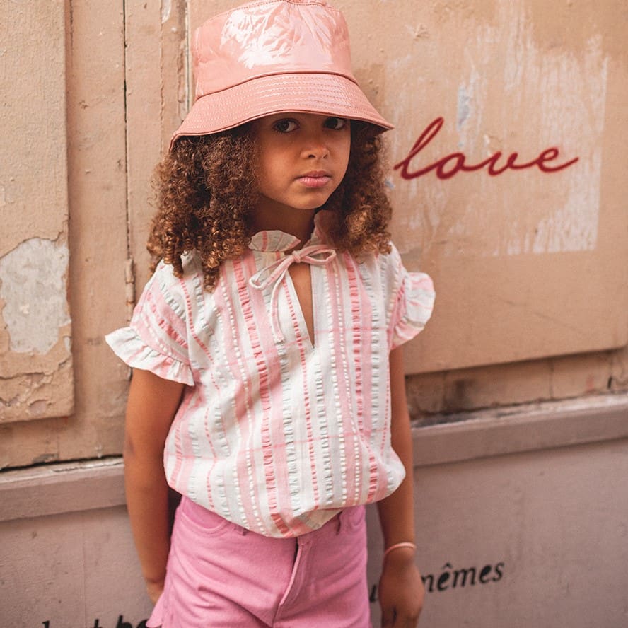 Short Andrea Dyed Denim | Bubble Gum