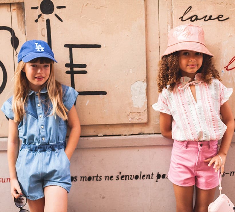 Short Andrea Dyed Denim | Bubble Gum