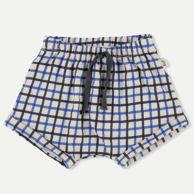 Skyler L/S Top & Mika Check Baby Shorts