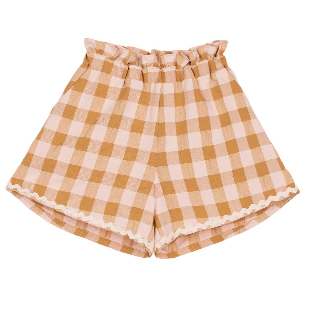 Sienna Vichy Collard Blouse & Short | Set