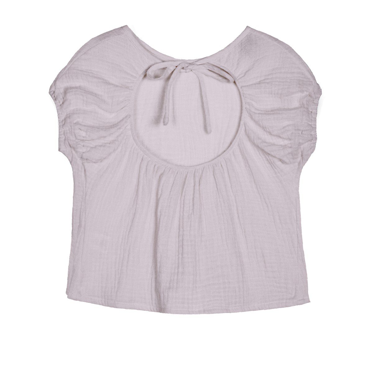 Nina Open Back Muslin Top & Flower Short | Set