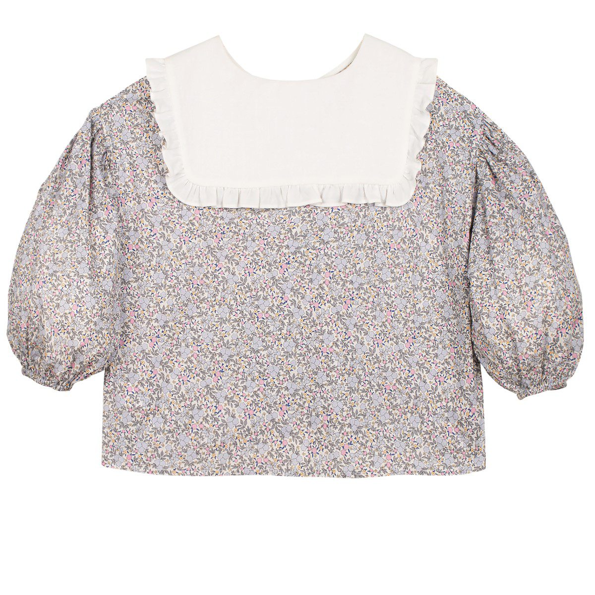 Valentina Voile Blouse & Elise Muslin Ruffle Short | Set