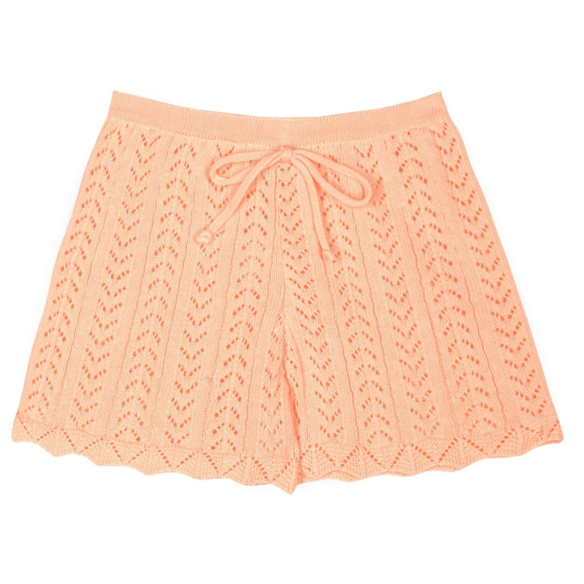 Nora Cotton Openwork Sweater & Shorts