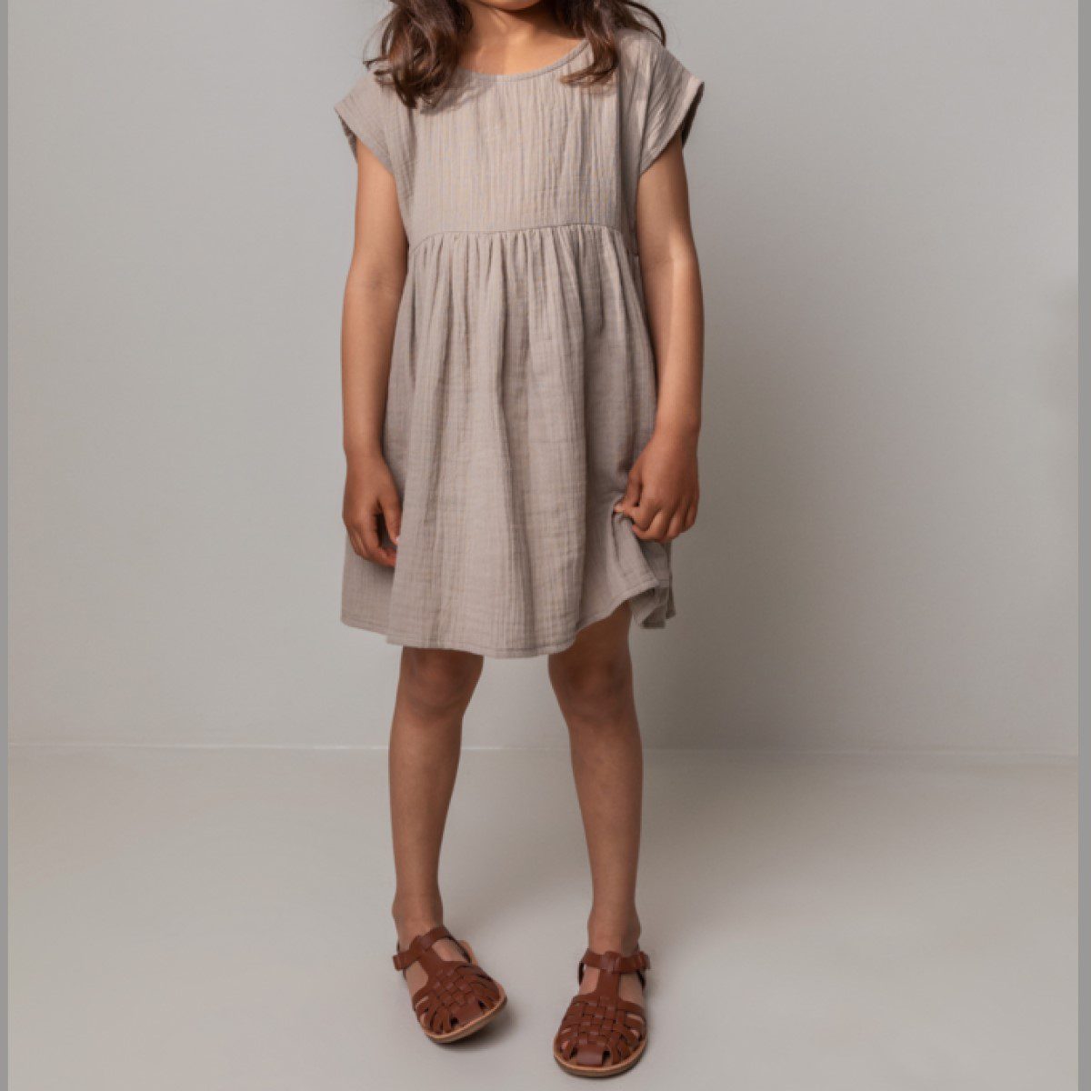 Dovana Crincle Dress | Rose Moon