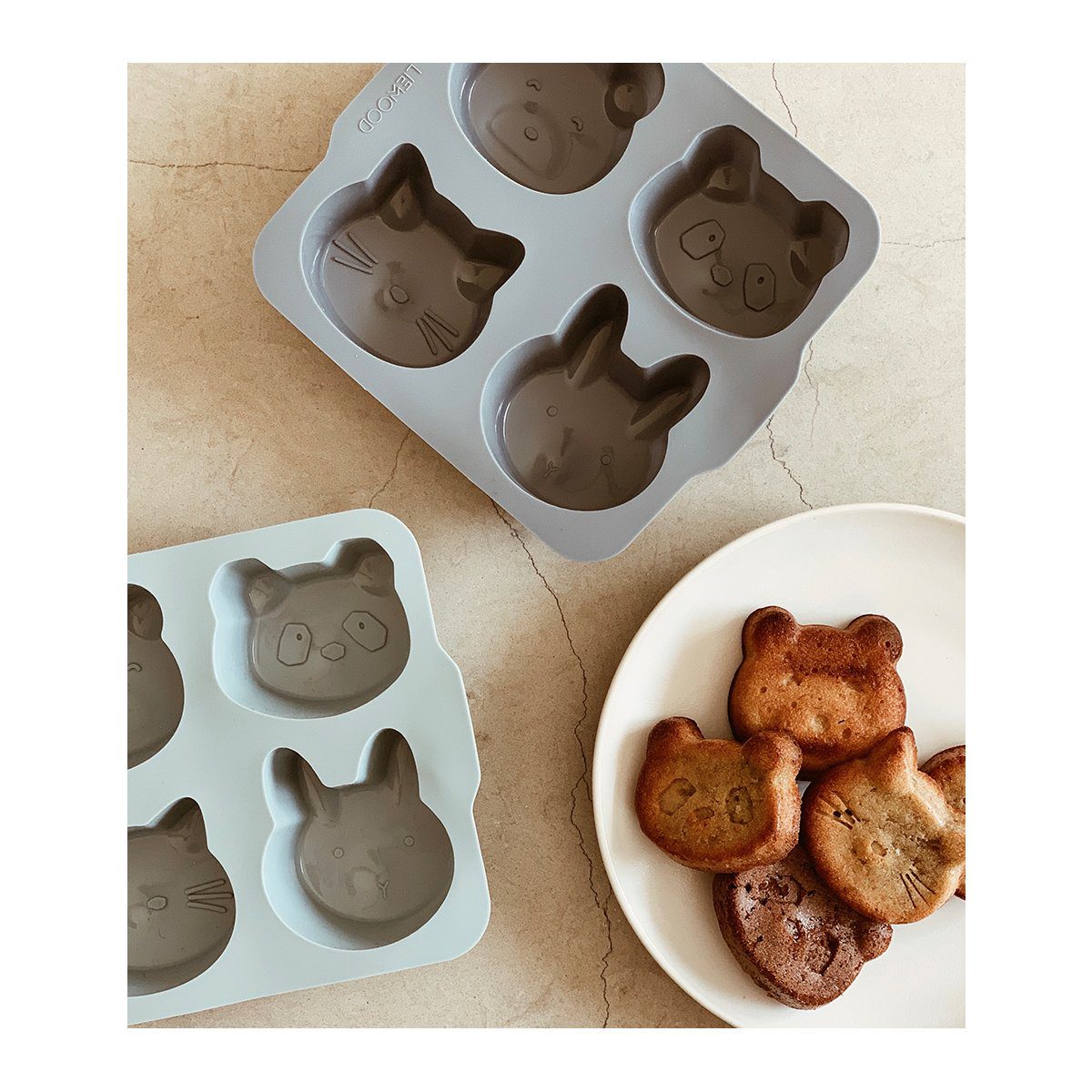 Mariam Cake Pan 2 Pack | Blue Mix