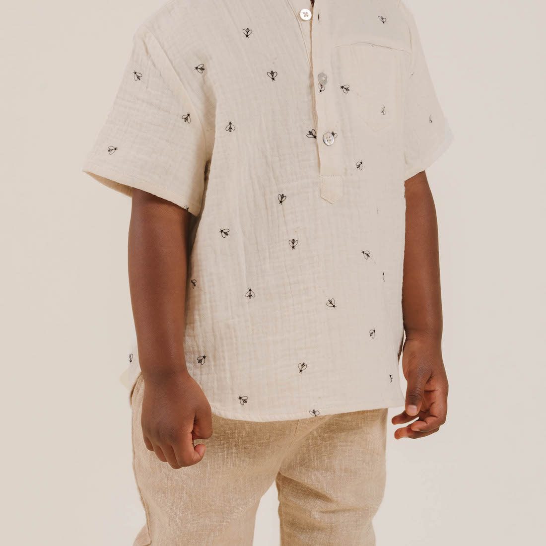 Mason Shirt & Beau Pant | Bees & Almond