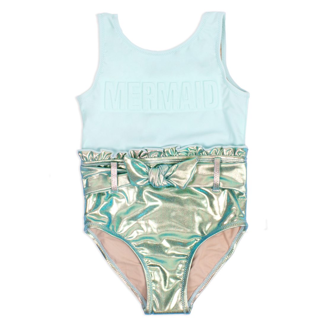 Mermaid Metallic Mint Swimsuit