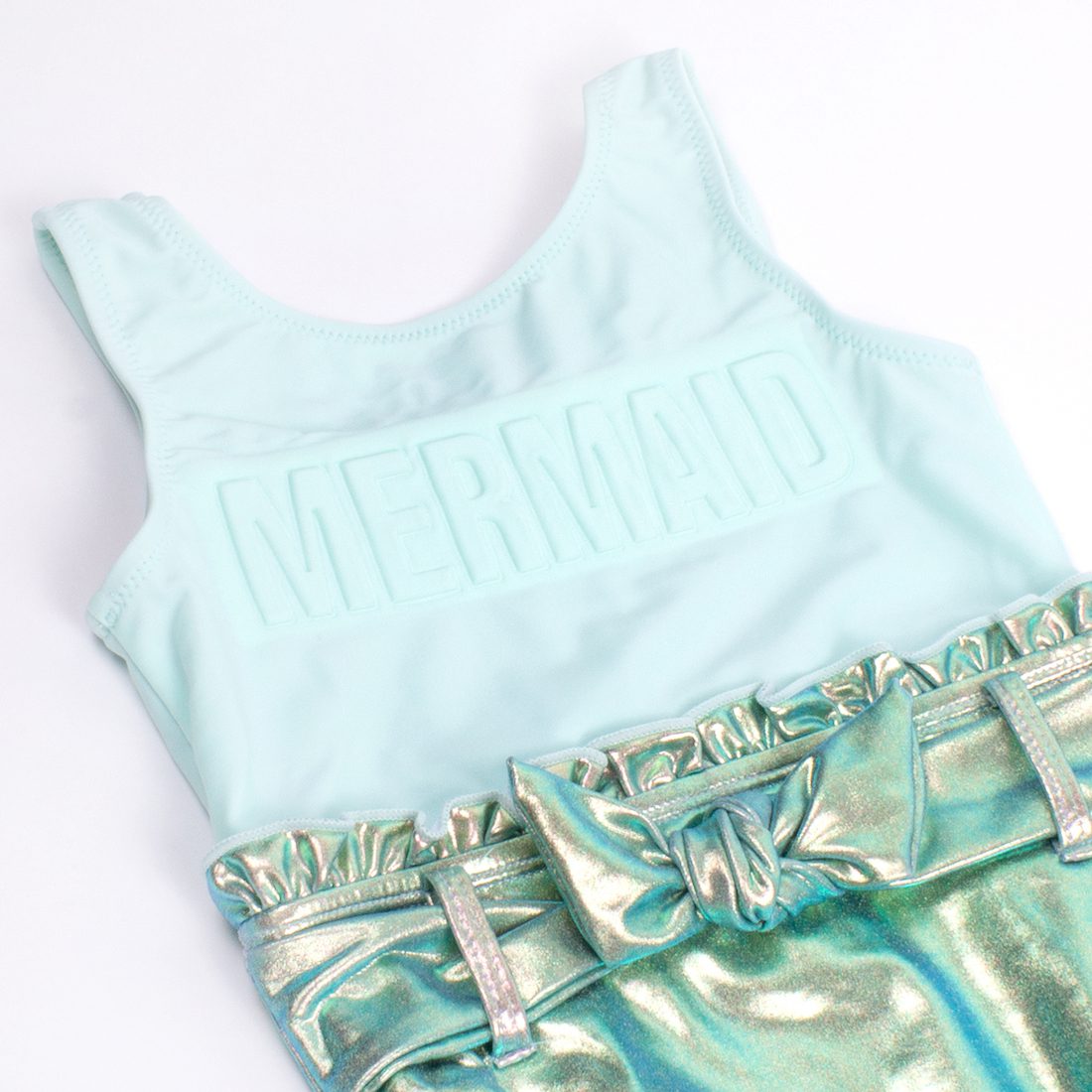 Mermaid Metallic Mint Swimsuit