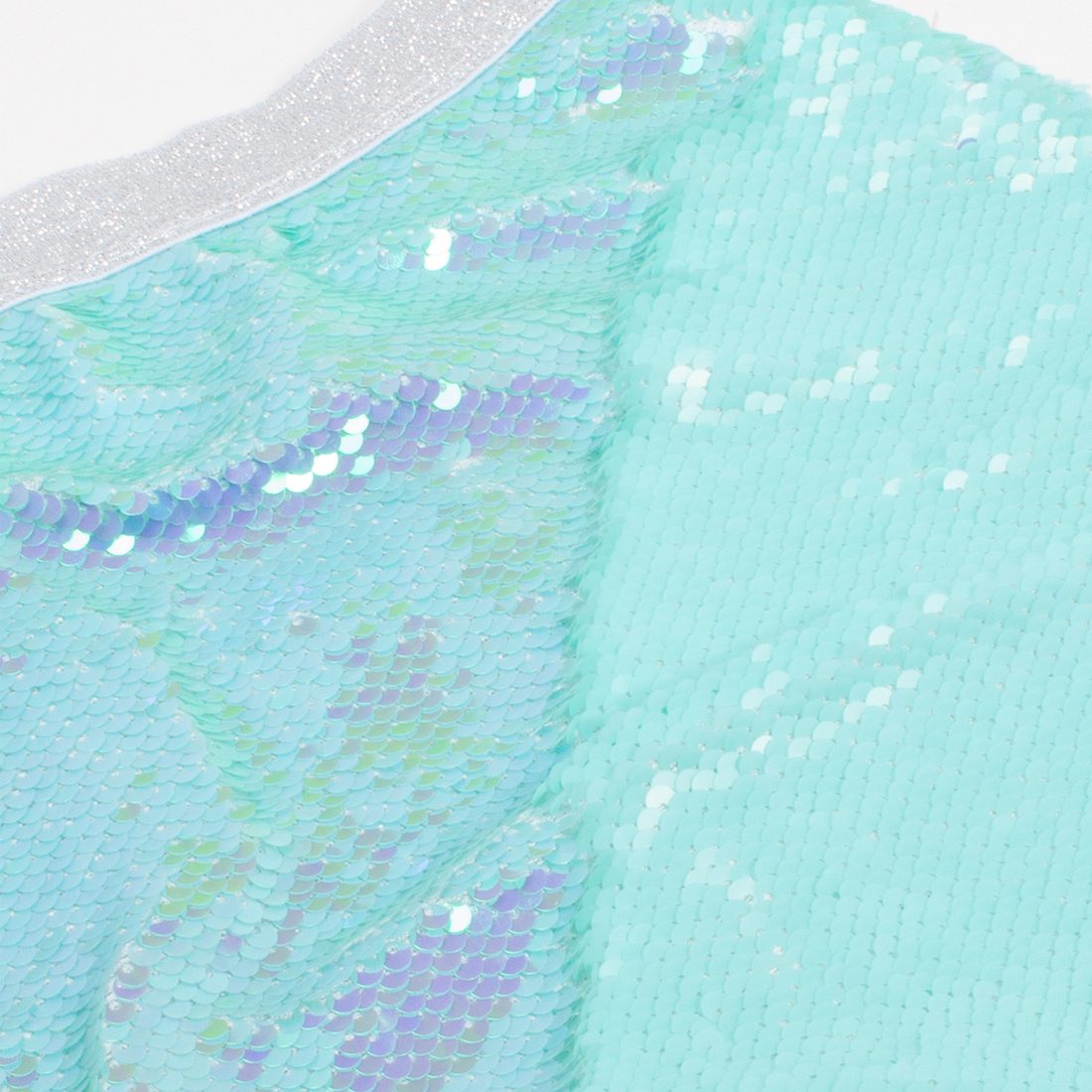 Mermaid Tail Cover Up Mint Sequin