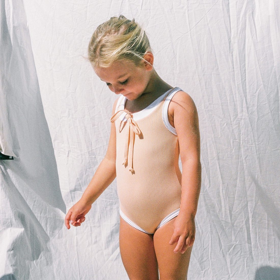 Mini Band Onepiece | Grapefruit