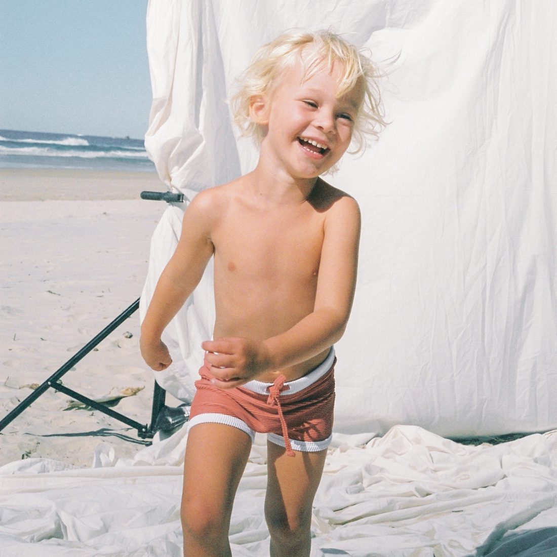 Mini Band Rashie & Band Short | Plum