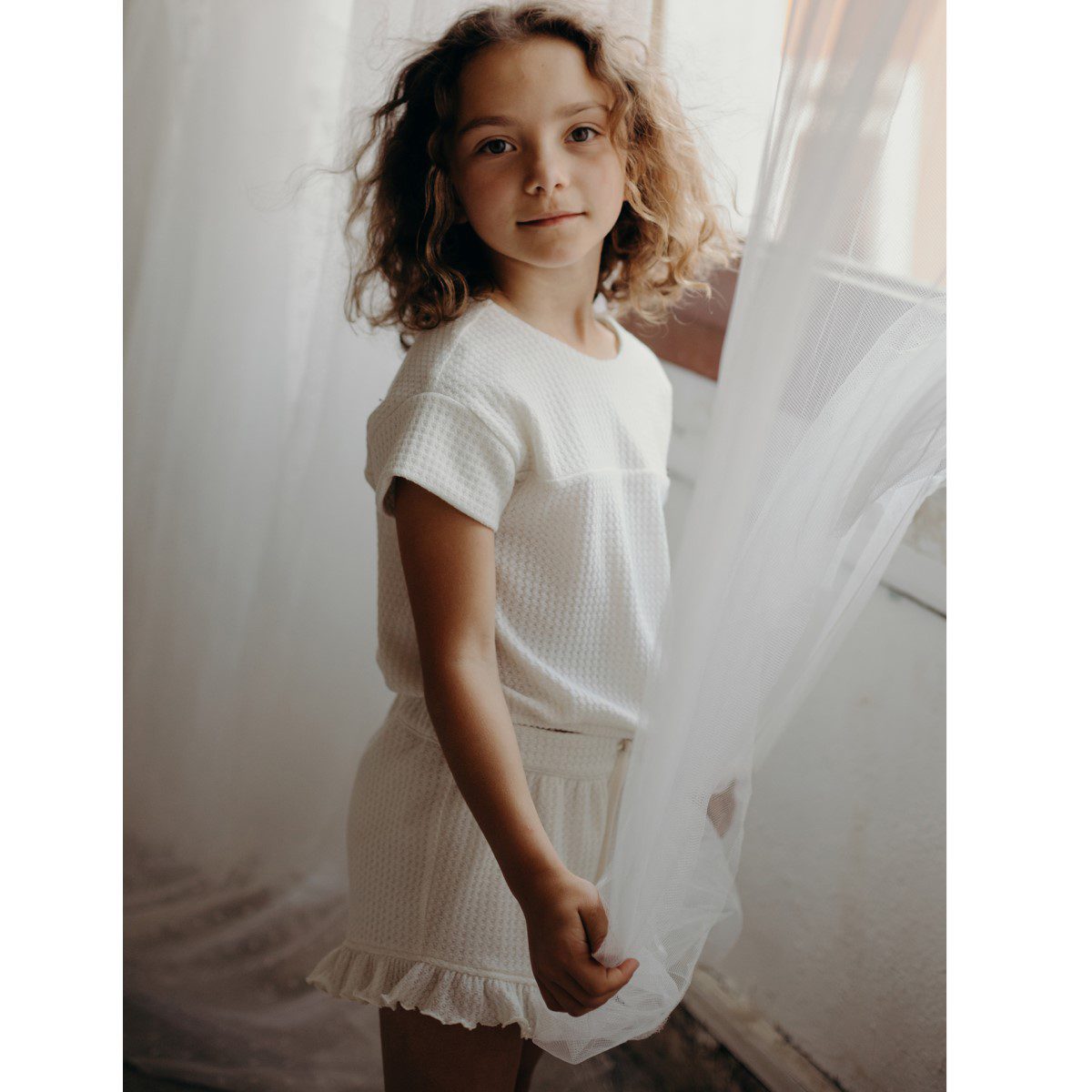 Knitted Blouse & Knitted Skort