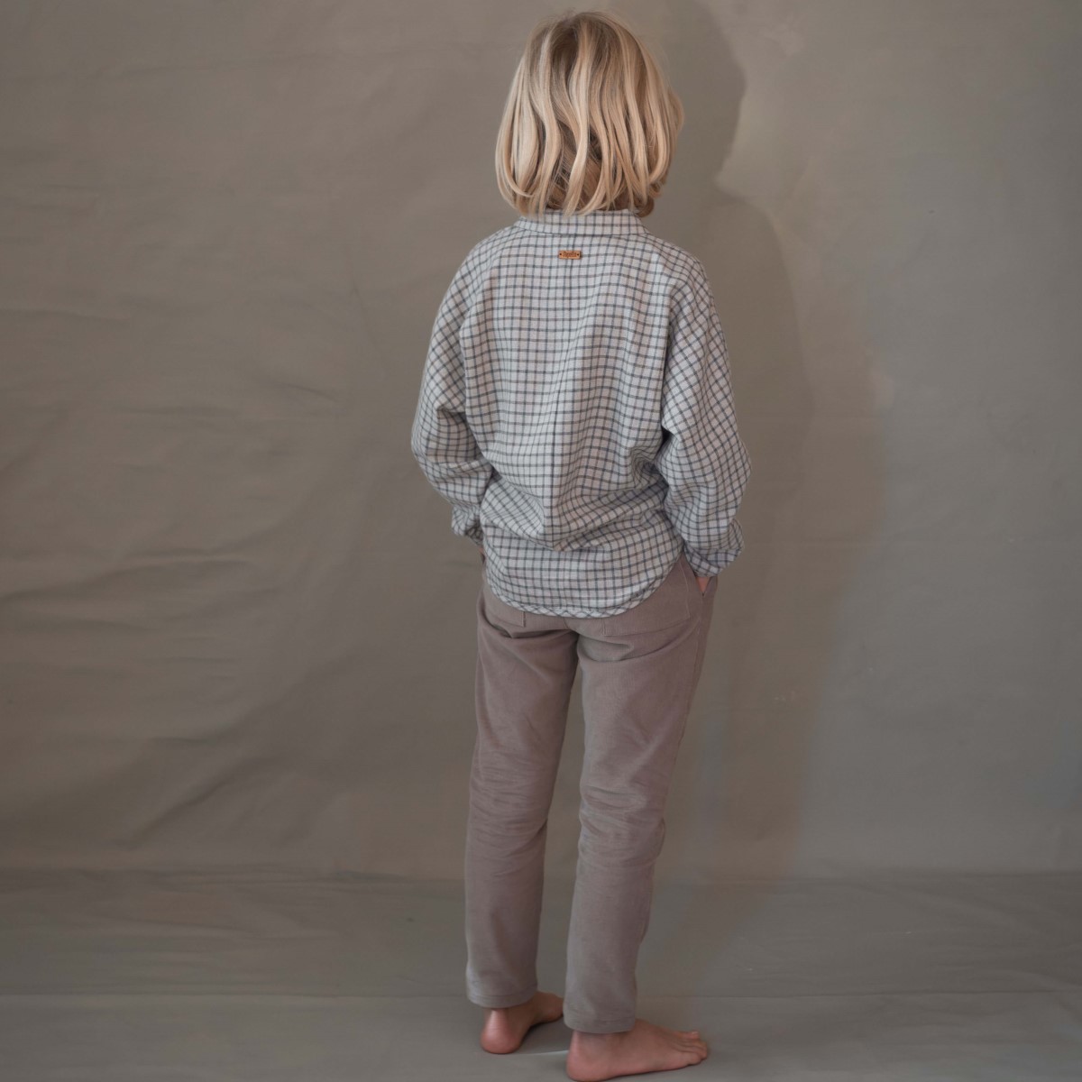 Taupe Corduroy Trousers