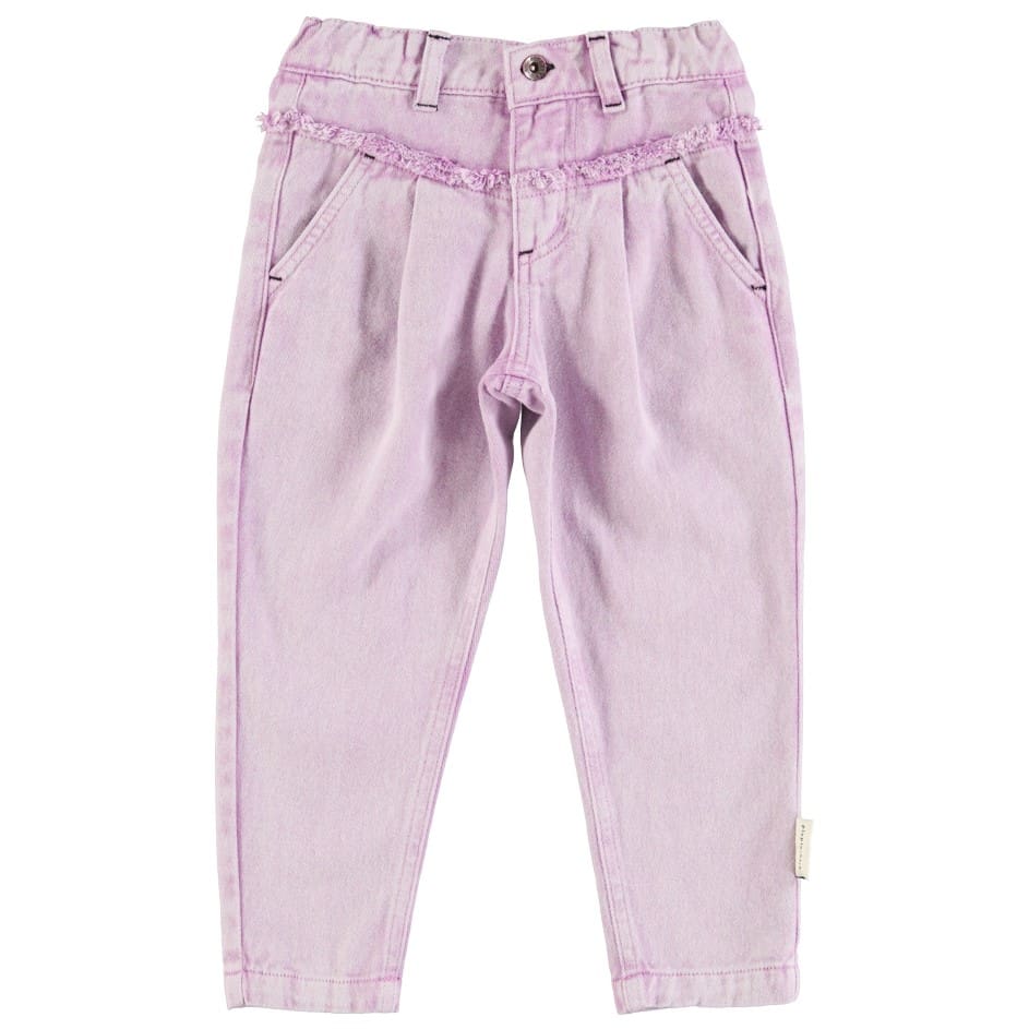 Mom Fit Trousers | Lilac