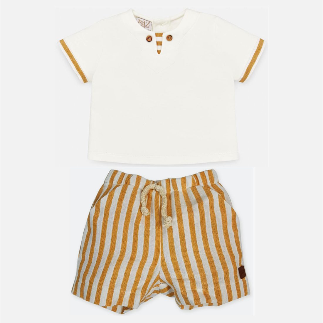 Mustard Top & Shorts