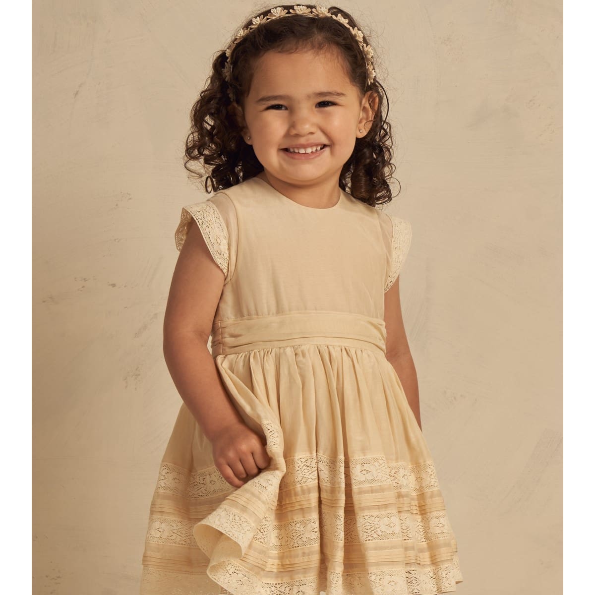 Dahlia Dress | Champagne