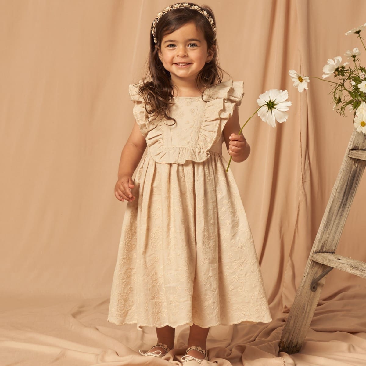 Rosemary Dress | Champagne